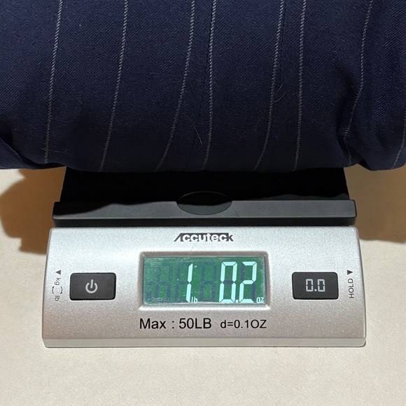 VTG Ralph Lauren Womens Black Label Wool Blazer Sz S Pinstripe Academia USA made - Picture 12 of 12